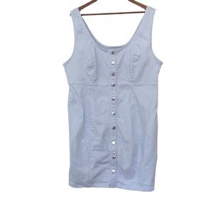 Forever 21 Women’s Denim Dress Jumper Size 3X Blue